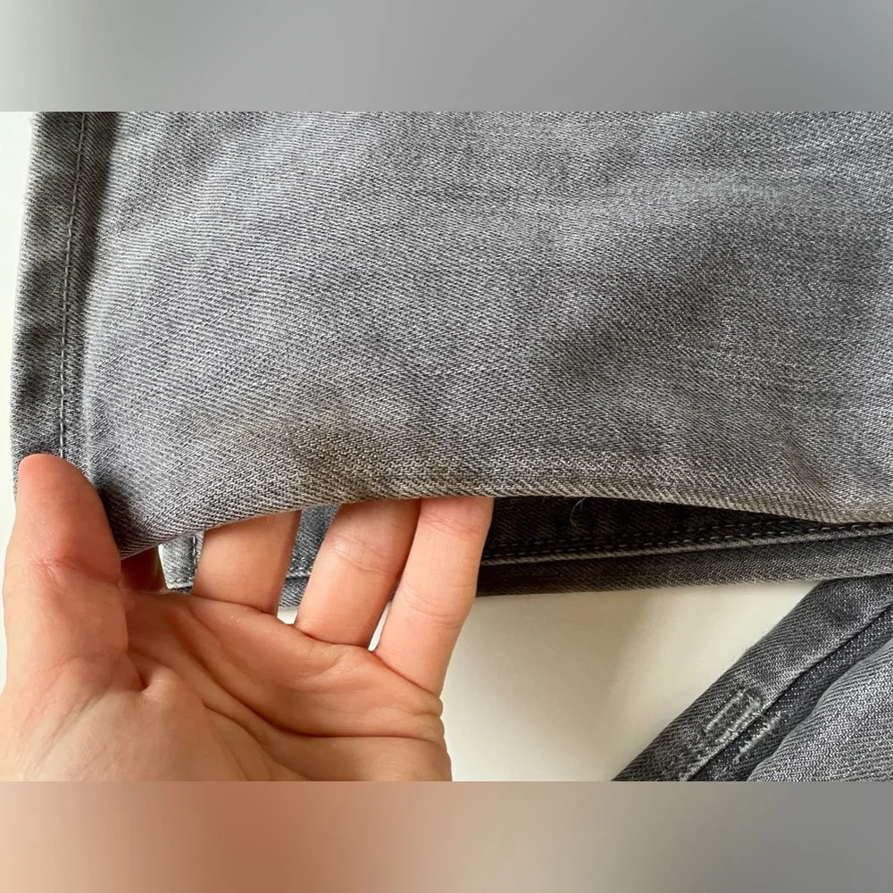 LEVIS DENIZEN 218 SLIM STRAIGHT Grey Denim Jeans - W32 L32 - Men’s - Picture 3 of 8